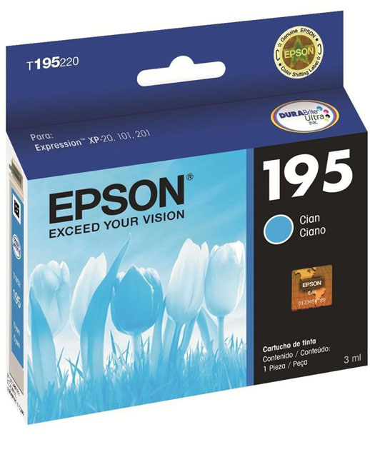 195 CYAN INK CARTRIDGE - XPRE