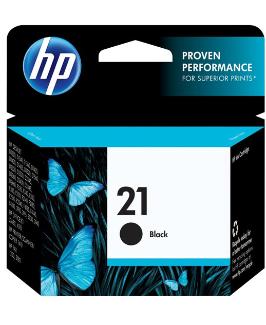 HP 21 TINTA NEGRA
