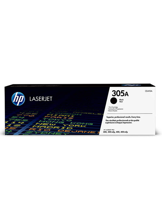 Cartucho de Tóner HP 305A Negro LaserJet Original