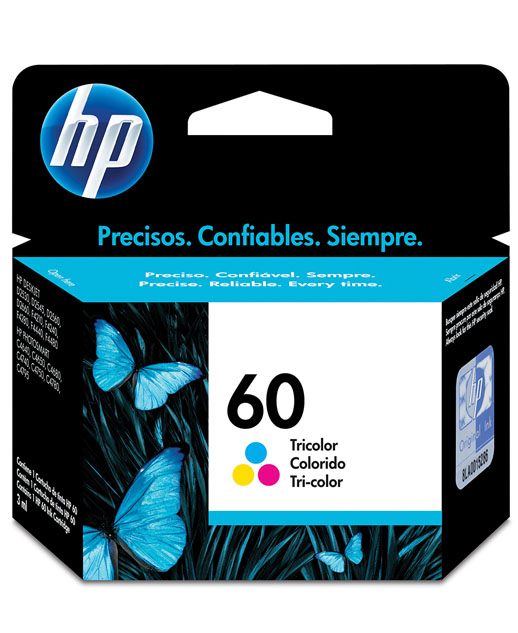 CARTUCHO HP 60 TRICOLOR ORIGINAL