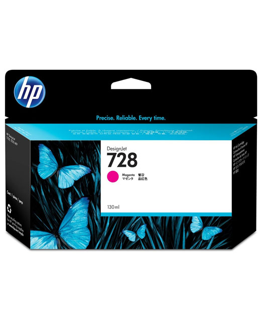 CARTUCHO DE TINTA HP 728 MAGENTA 130 ML