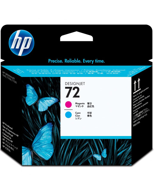 CABEZAL HP 72 MAGENTA/CYAN DESIGNJET ORIGINAL