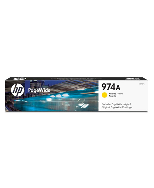 CARTUCHO DE TINTA HP 974A AMARILLO PAGE WIDE