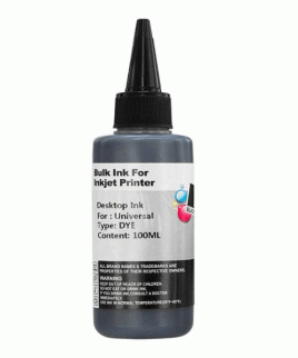 TINTA BULK INK NEGRO - 100ML - ALTO RENDIMIENTO