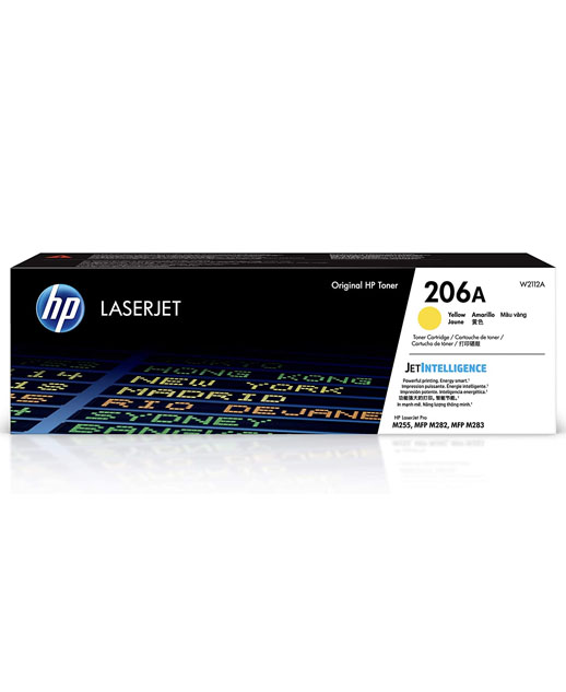 Cartucho de Tóner HP 206A Amarillo LaserJet Original