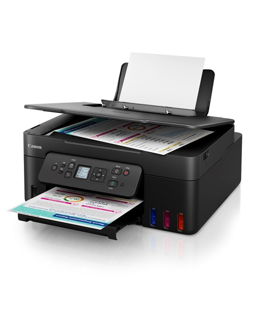 Multifuncional PIXMA G3180 con impresión dúplex automática.
